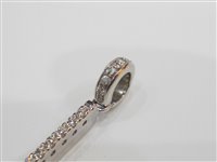 Pendente Stocco Gioielli Donna in Oro bianco Zircone PDO31 - PDO31